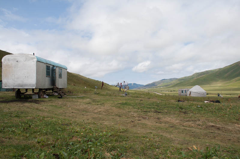Zu Besuch bei Nomaden in Kirgistan