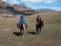 Pferdetrekking in Kirgistan Pferdetrekking in Kirgistan