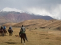 Pferdetrekking in Kirgistan Pferdetrekking in Kirgistan