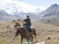 Pferdetrekking in Kirgistan Pferdetrekking in Kirgistan