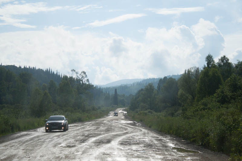 Weg in den Altai