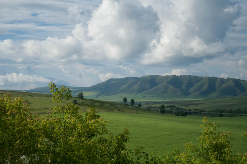 Weg in den Altai