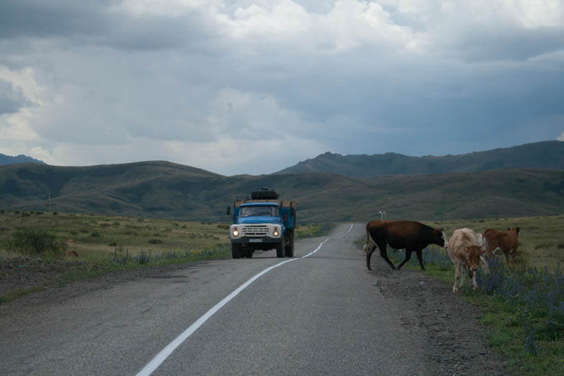 Weg in den Altai