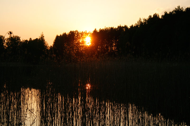 Sonnenuntergang am See Sonnenuntergang am See