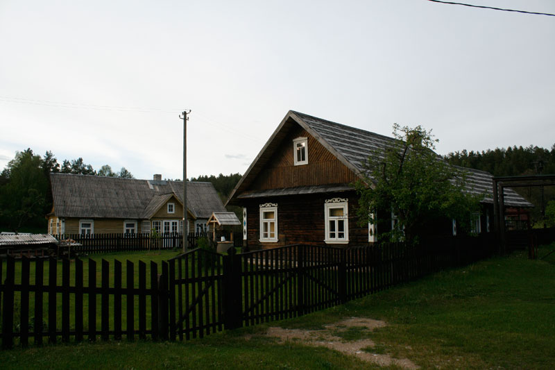 Dorf im Wald