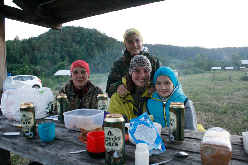 Alina und Familie aus Ufa